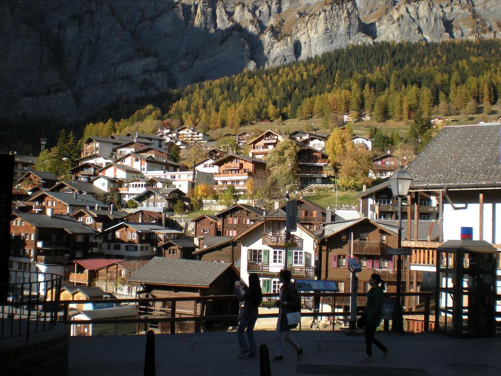 Appartementhaus La Promenade Leukerbad Exterior foto